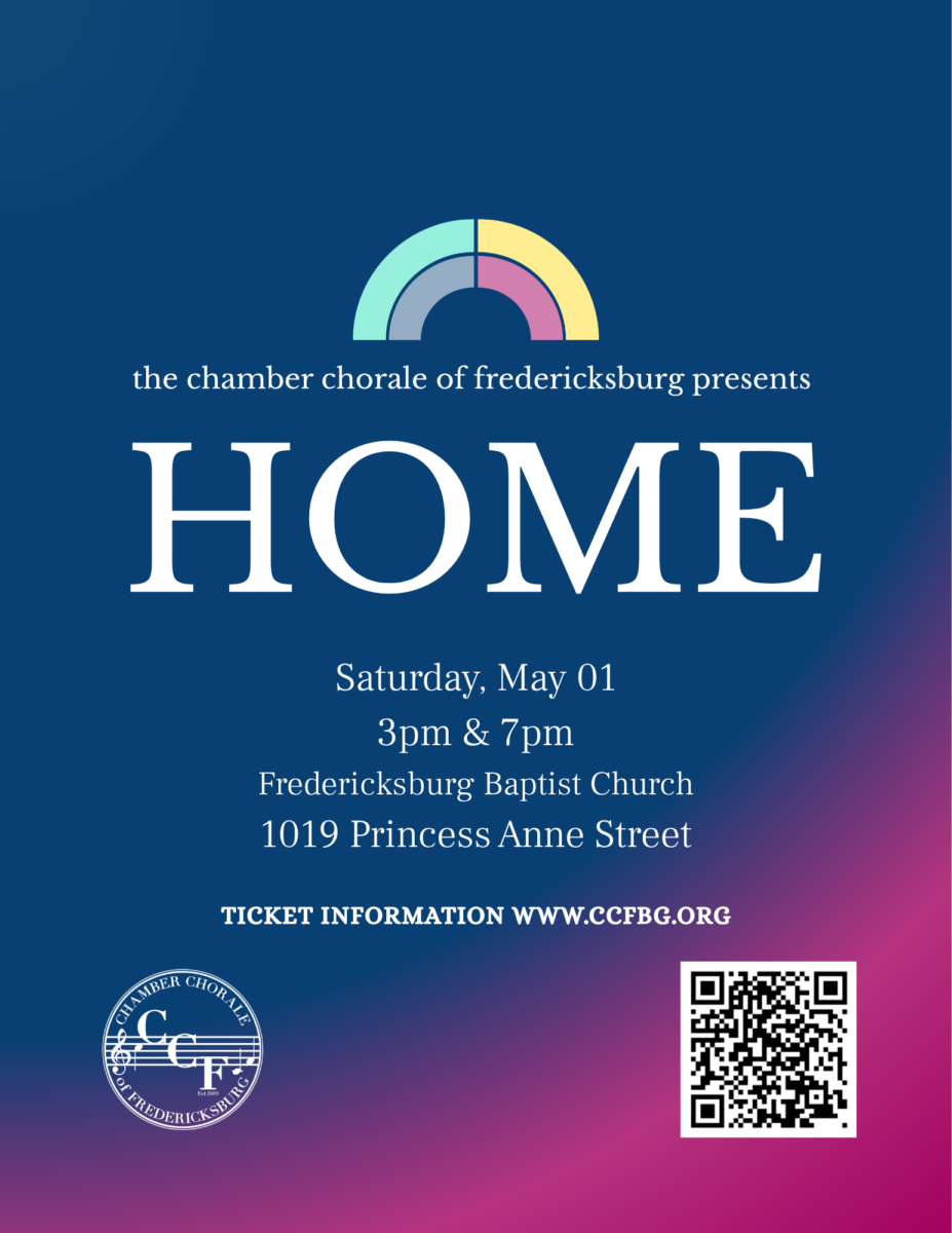 2027 Spring Concert Poster for CCF